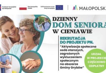 KOLEJNY NABÓR DO DZIENNEGO DOMU SENIORA!