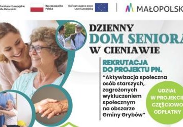 KOLEJNY NABÓR DO DZIENNEGO DOMU SENIORA!