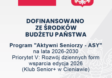 Program „Aktywni Seniorzy-ASY” na lata 2026-2030